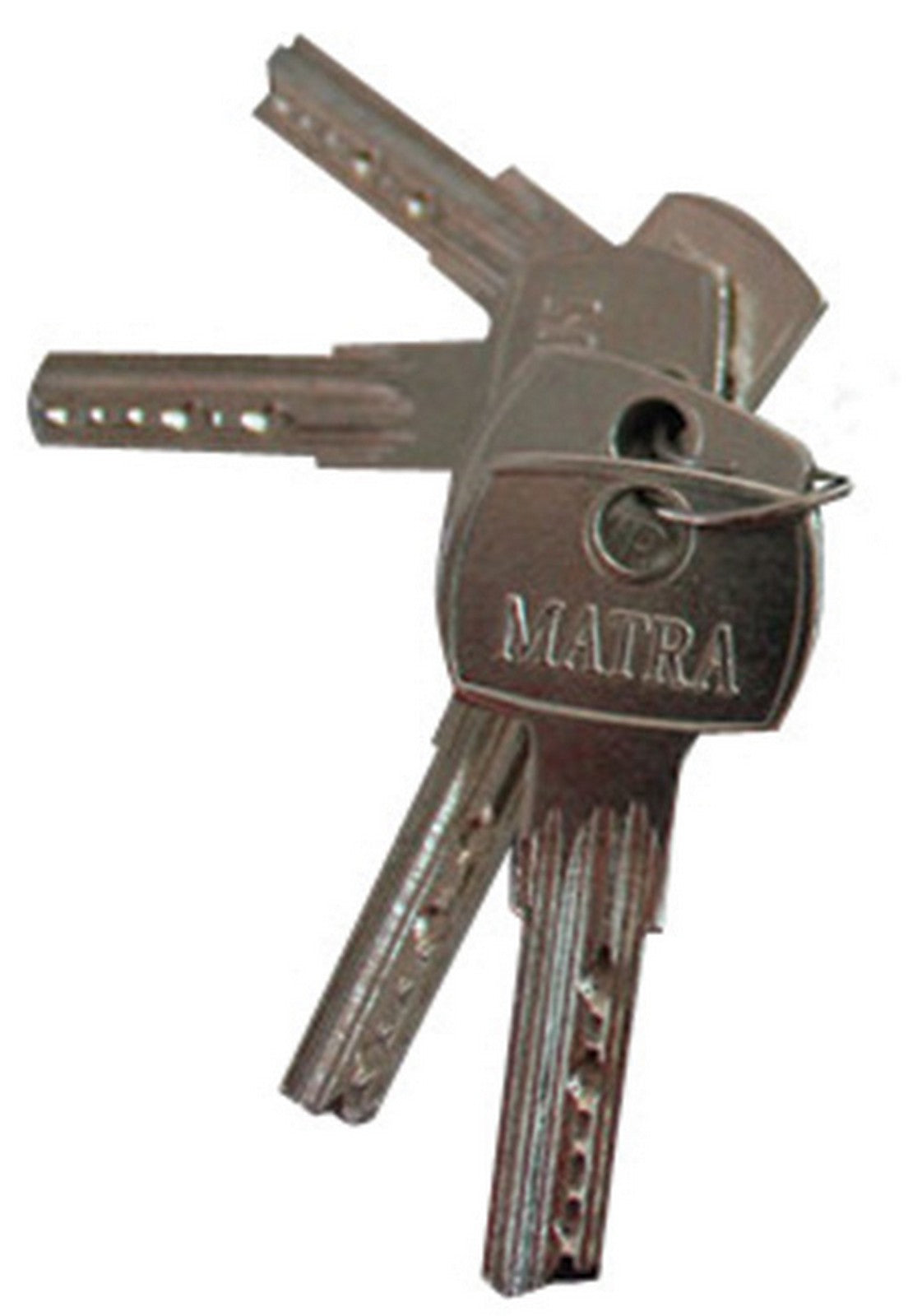 10pz chiave tipo dom per lucchetto corazzato matra cod:ferx.10683