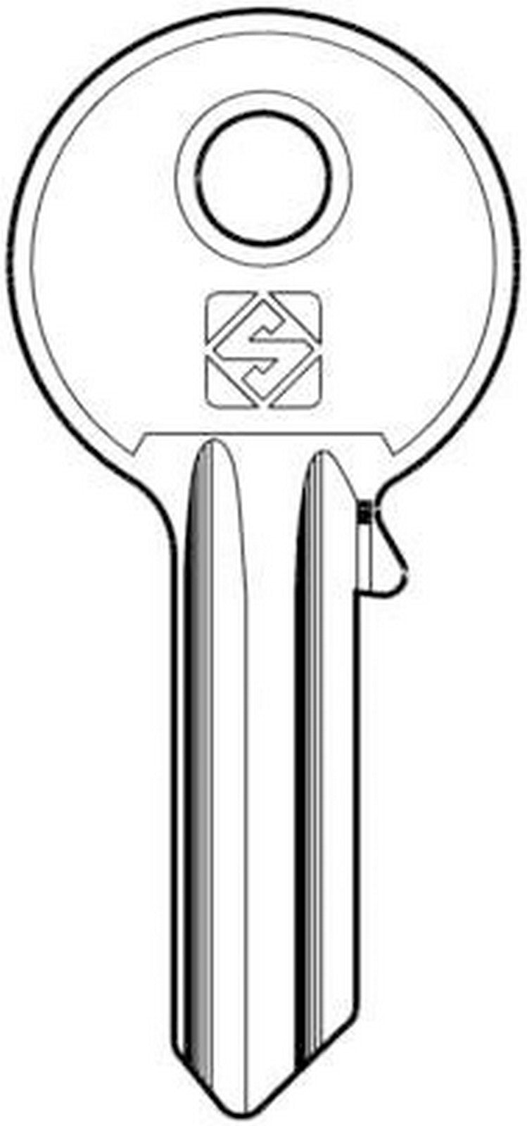 100pz chiavi silca art. ul052 olc gr.1 cod:ferx.11829