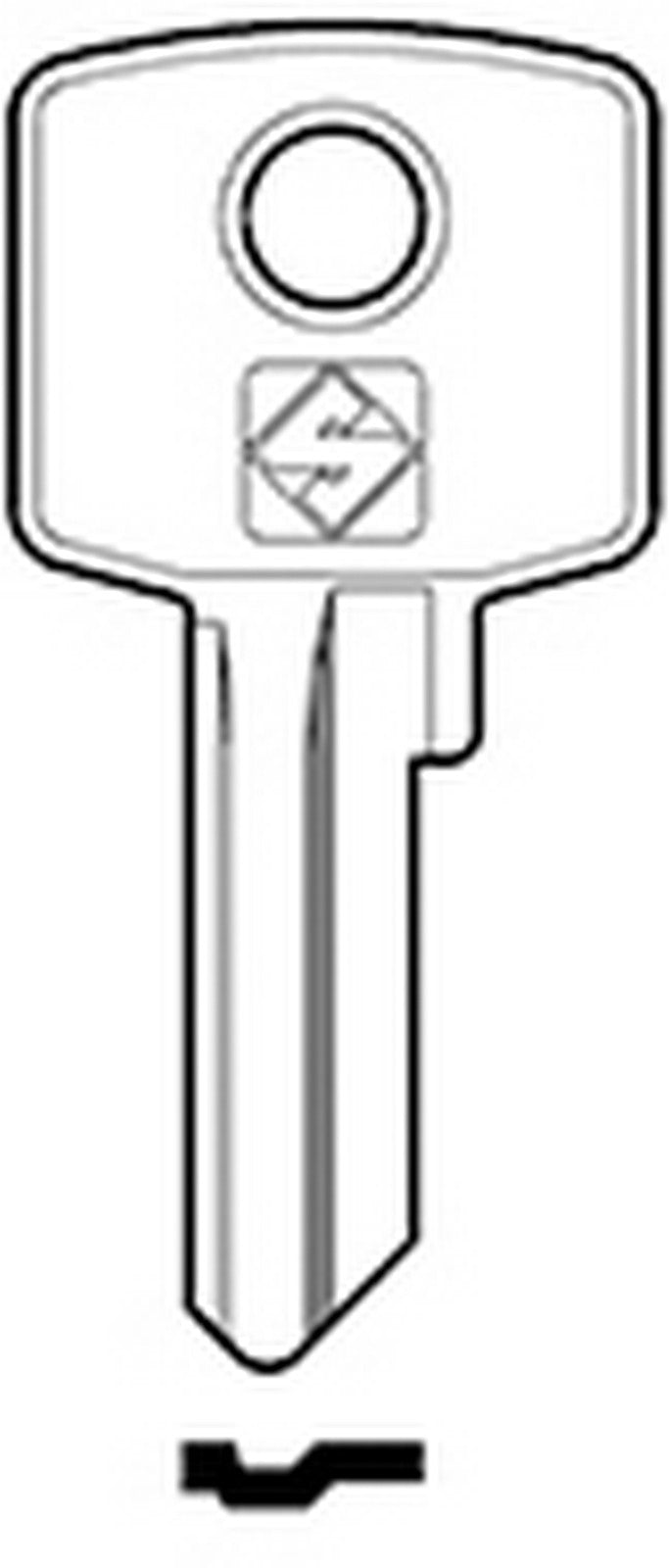 20pz chiavi silca art. cis2 olc gr.2/3 cod:ferx.12195