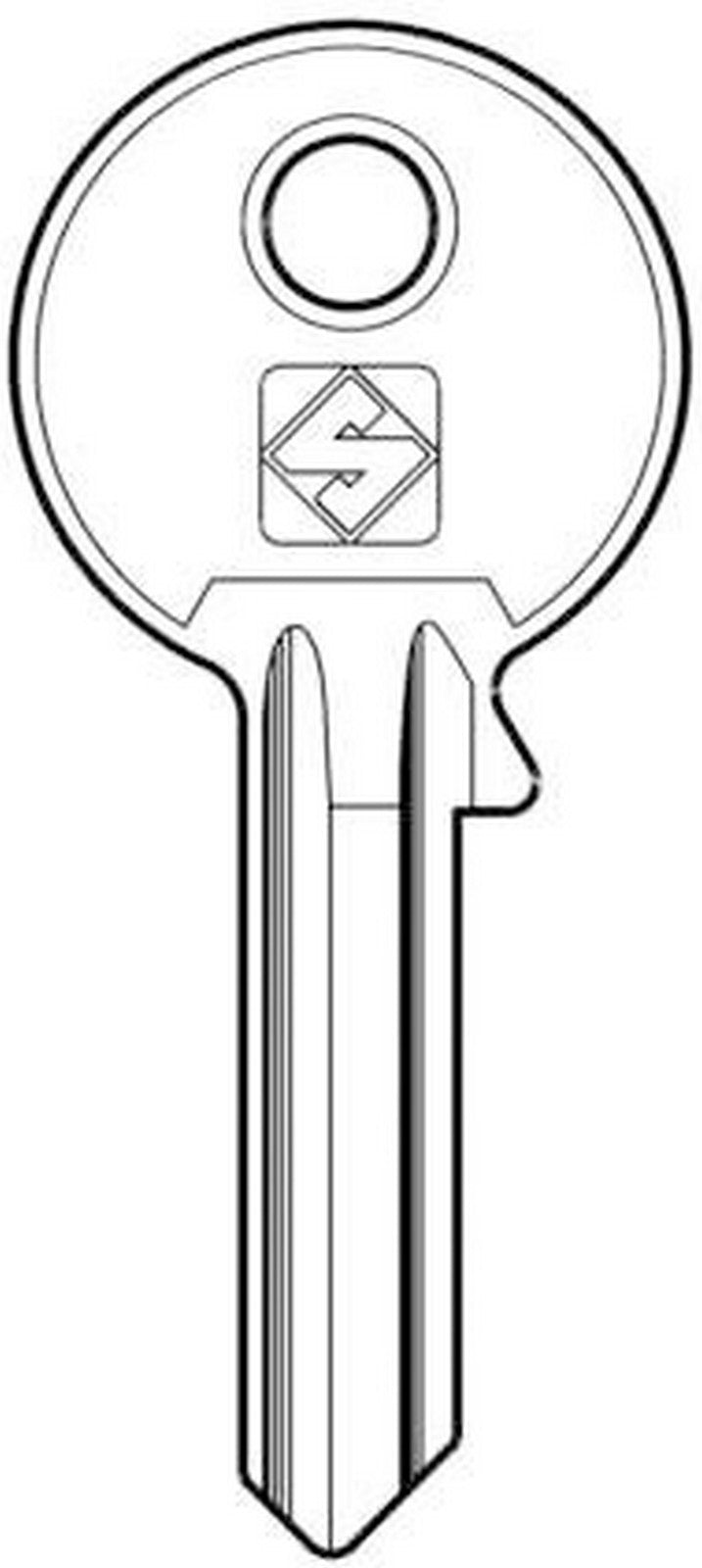 100pz chiavi silca art. ie3 olc gr. 2/3 cod:ferx.12267