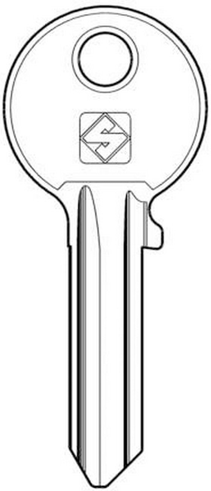 100pz chiavi silca art. ie6 olc gr.2/3 cod:ferx.12273