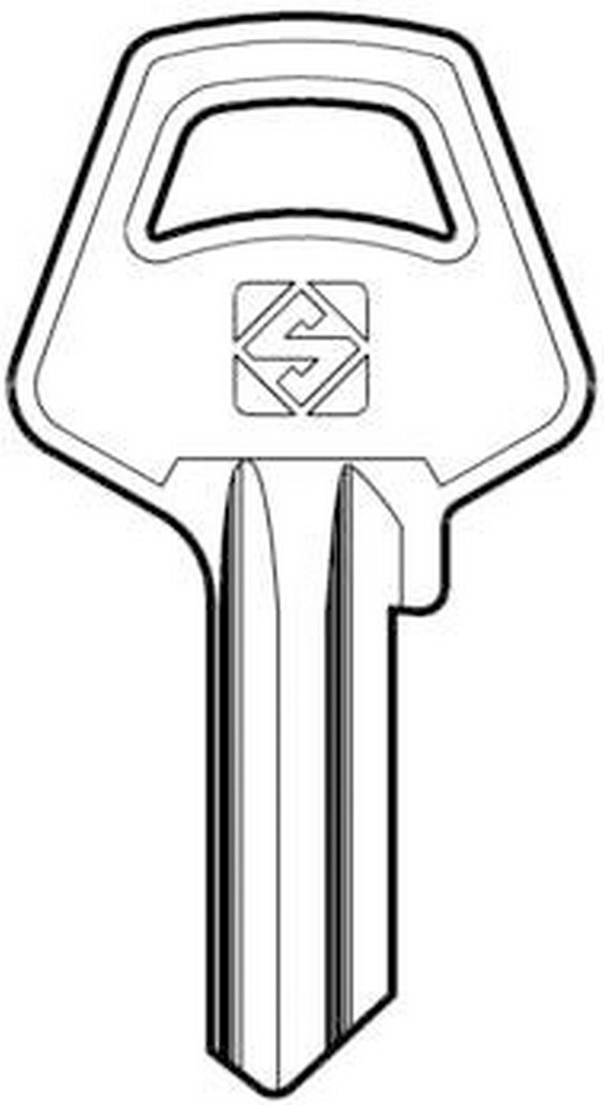 100pz chiavi silca art. mer1 olc gr. 2/3 cod:ferx.12279