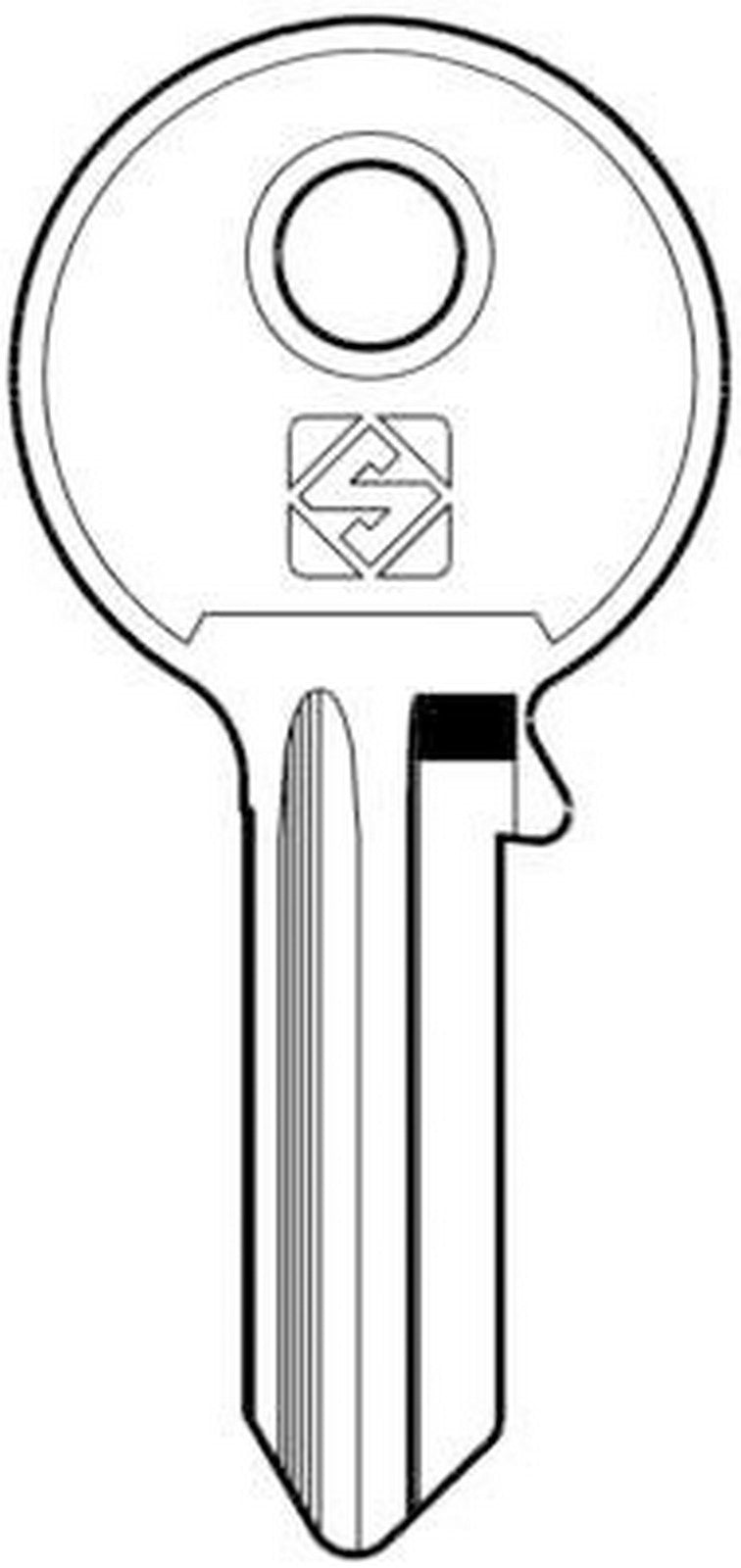 10pz chiavi silca art. cb83 olc gr.2 cod:ferx.12325