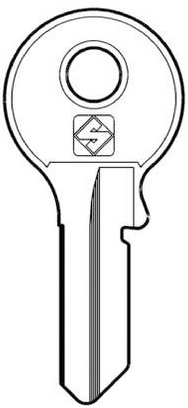 20pz chiavi silca art. vi084 olc gr. 2/2 cod:ferx.12462