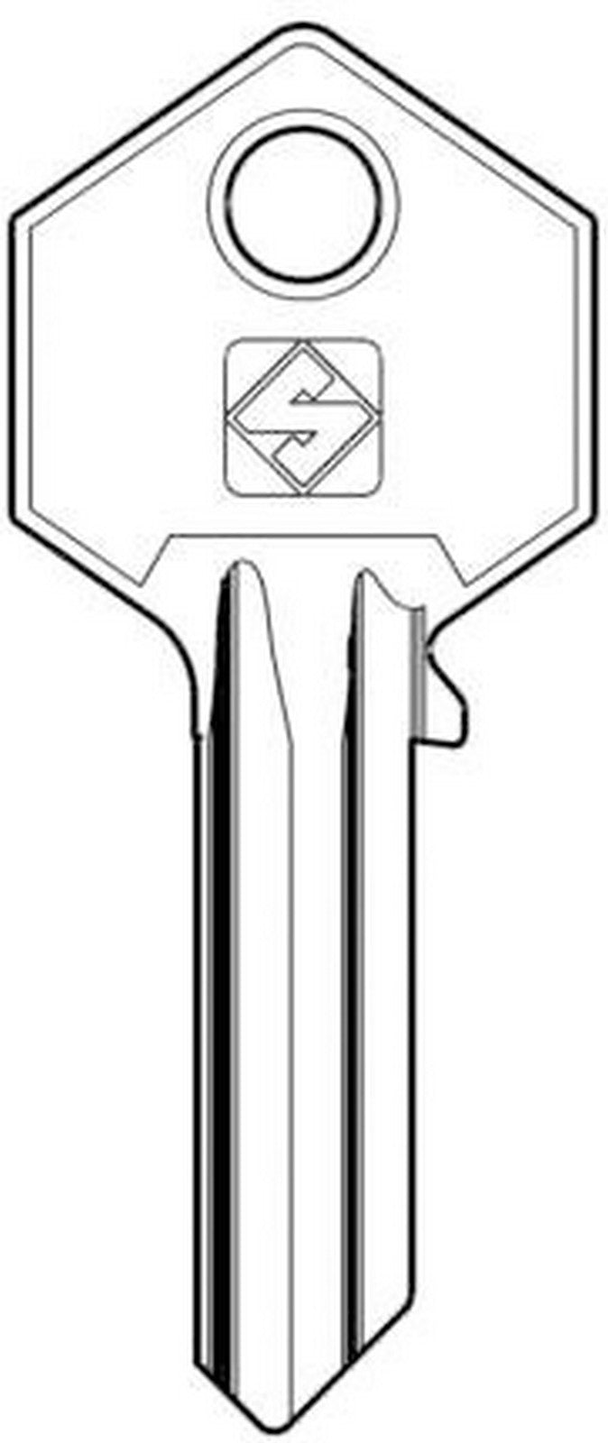 20pz chiavi silca art. ya226 olc gr. 2/2 cod:ferx.12632