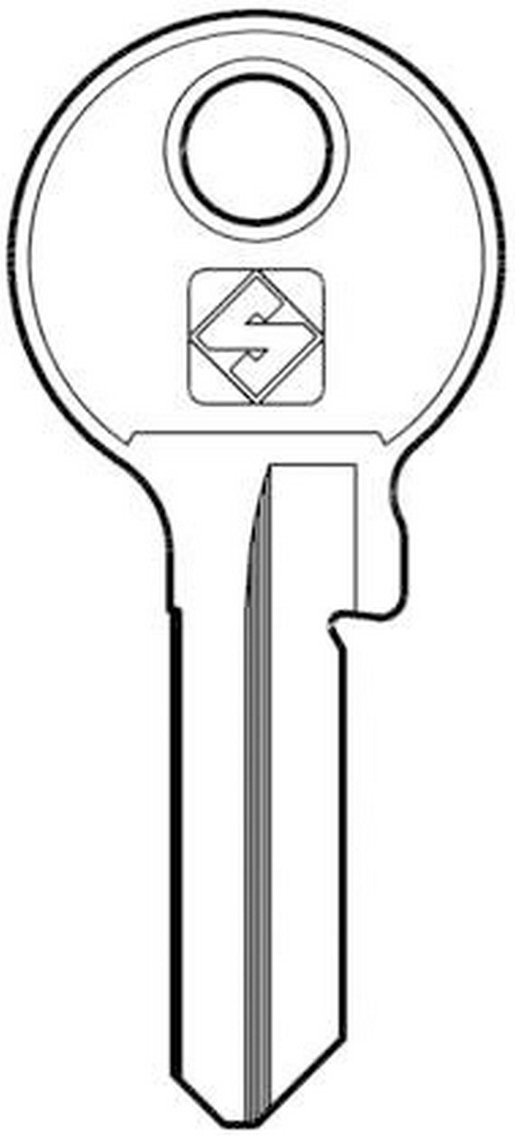 20pz chiavi silca art. vi087 olc gr.2/2 cod:ferx.13129