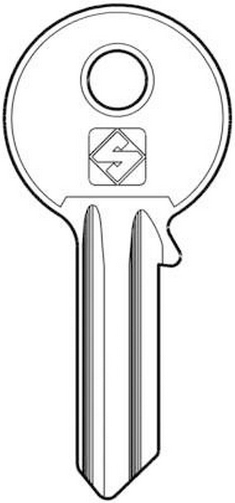 20pz chiavi silca art. we2 asc gr.2 cod:ferx.13366