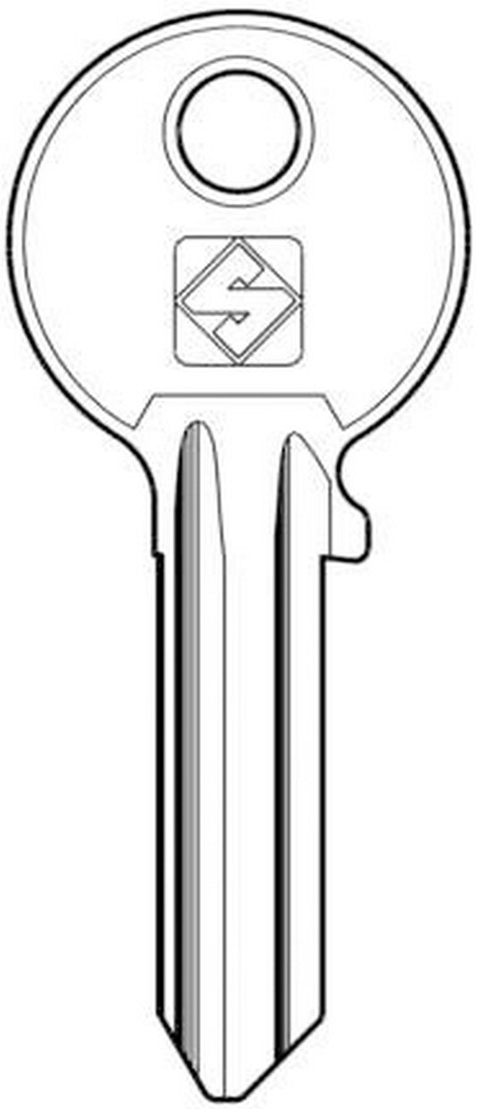 10pz chiavi silca art. cs18 asc gr.2 cod:ferx.13398