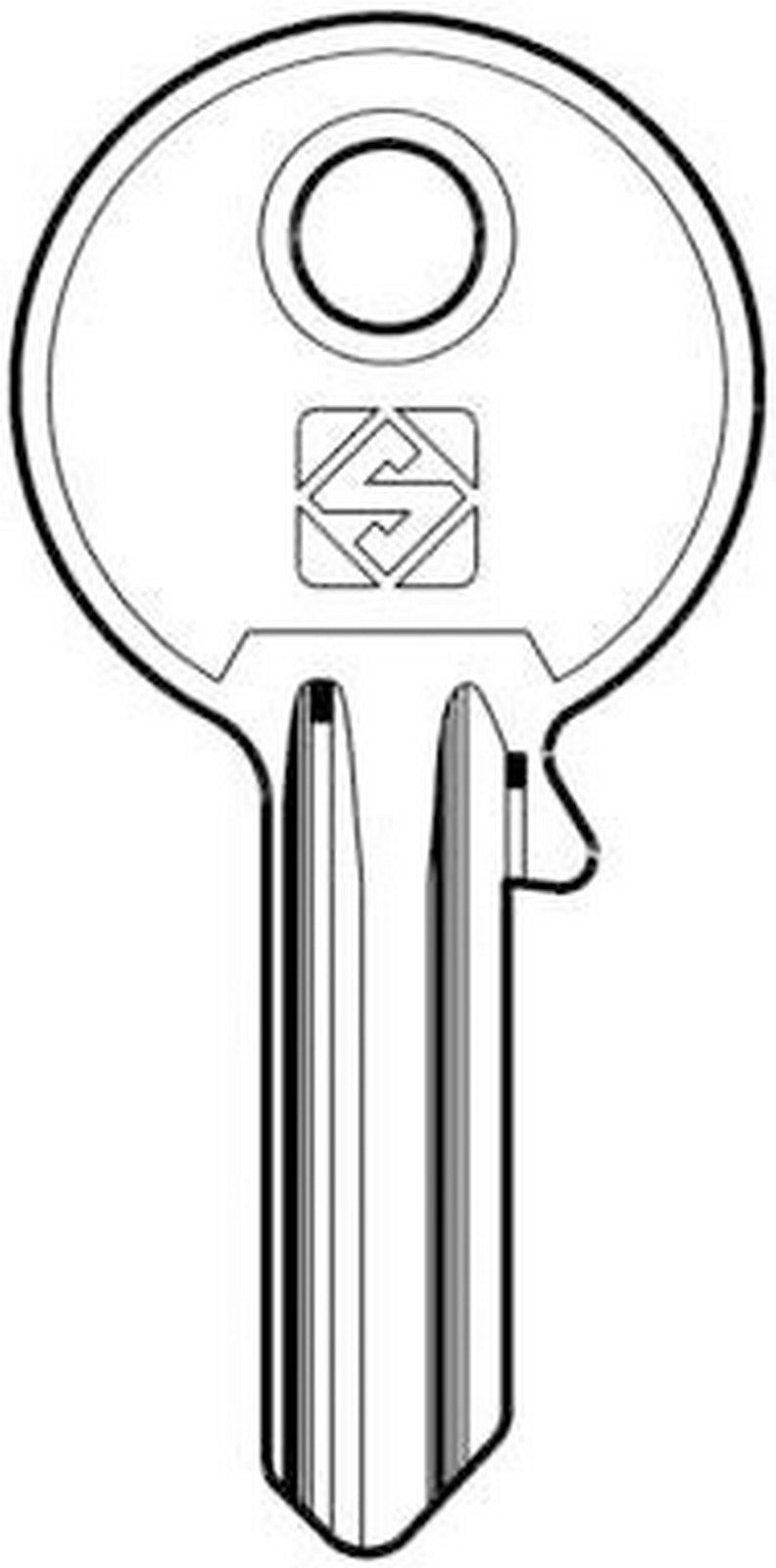 100pz chiavi silca art. ul060 olc gr.1 cod:ferx.1384