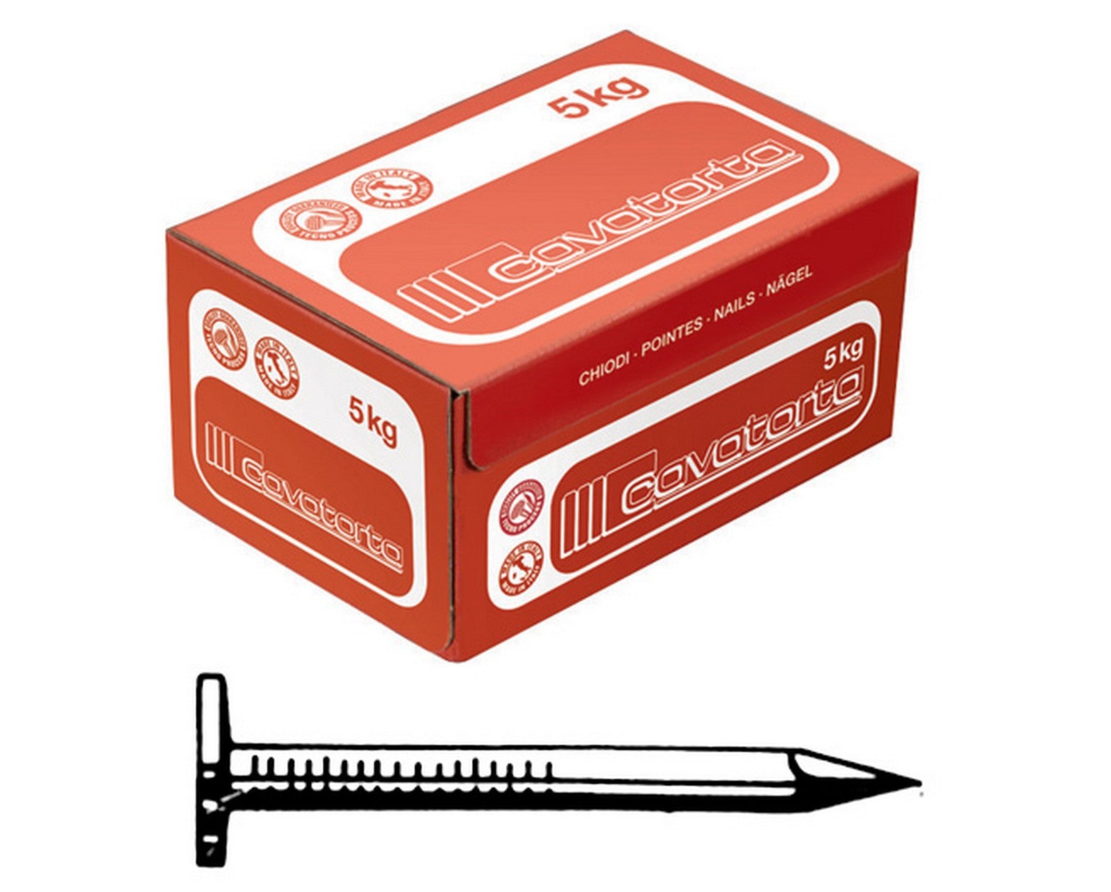 5kg punte in piana larghissima 17x30 "cavatorta" cod:ferx.17147