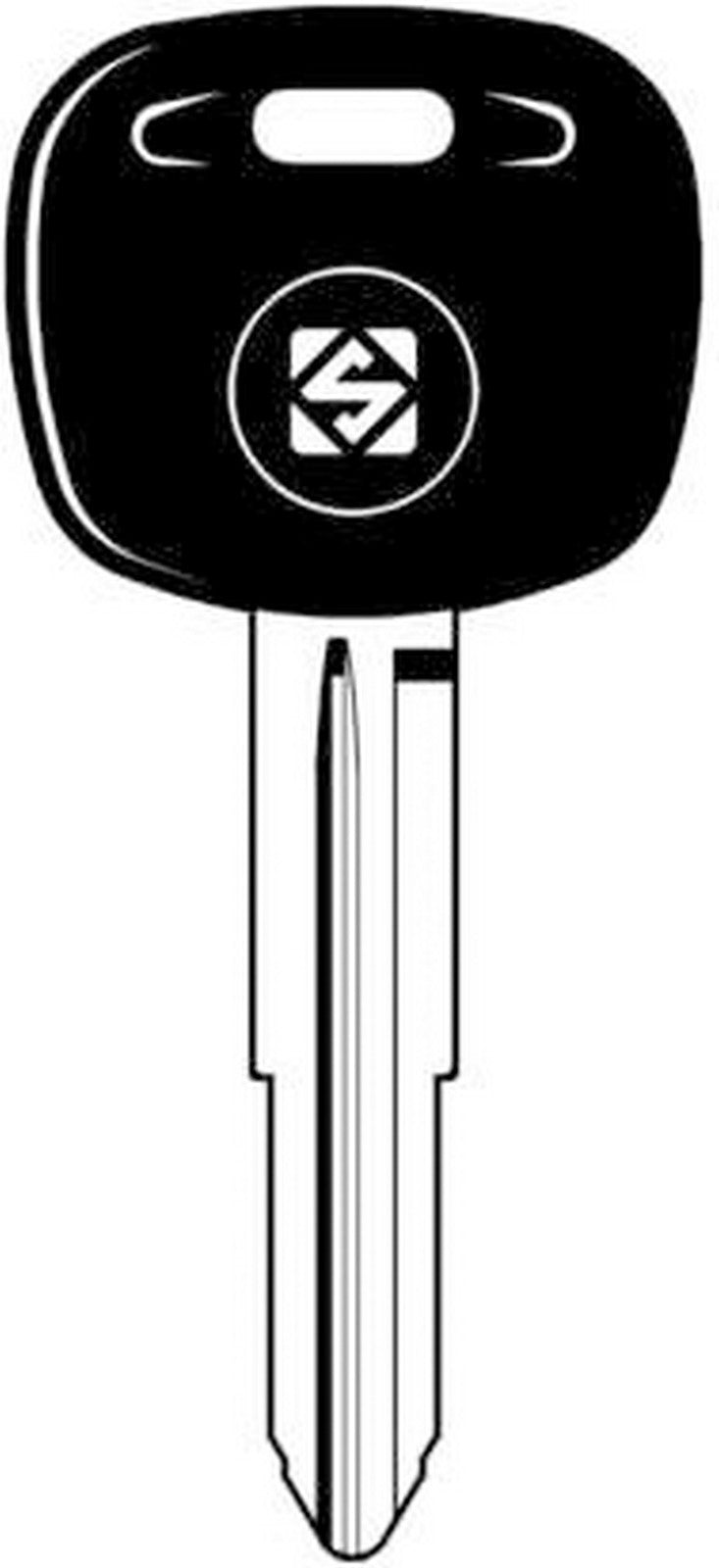 2pz chiave transparente vuota silca mit8te gr.96 cod:ferx.17180