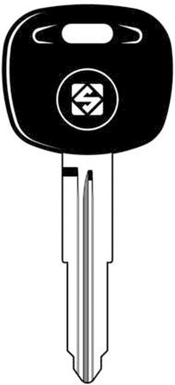 2pz chiave transparente vuota silca mit11rte gr.96 cod:ferx.17181