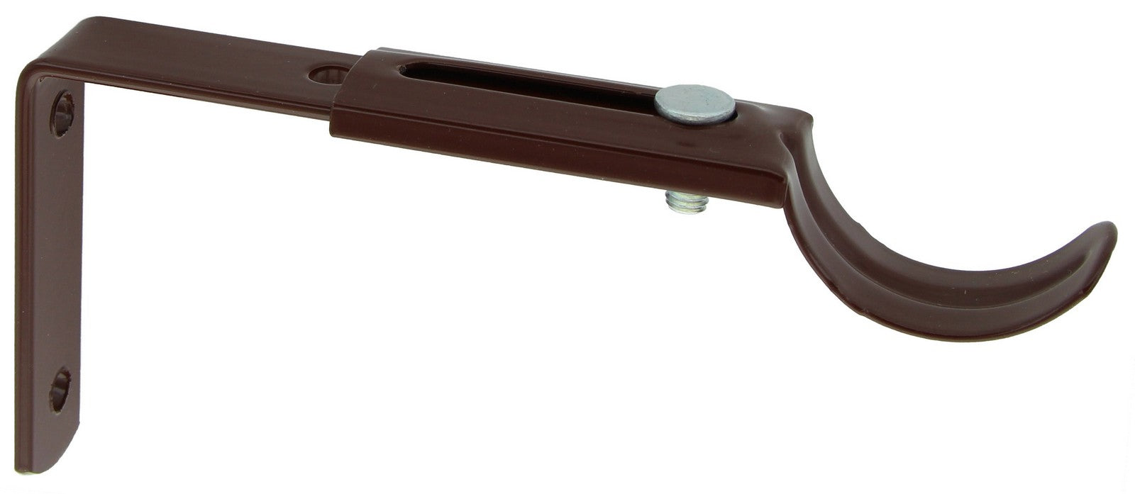 10pz supporto per bastone centrale noce 17/21 cm cod:ferx.18247