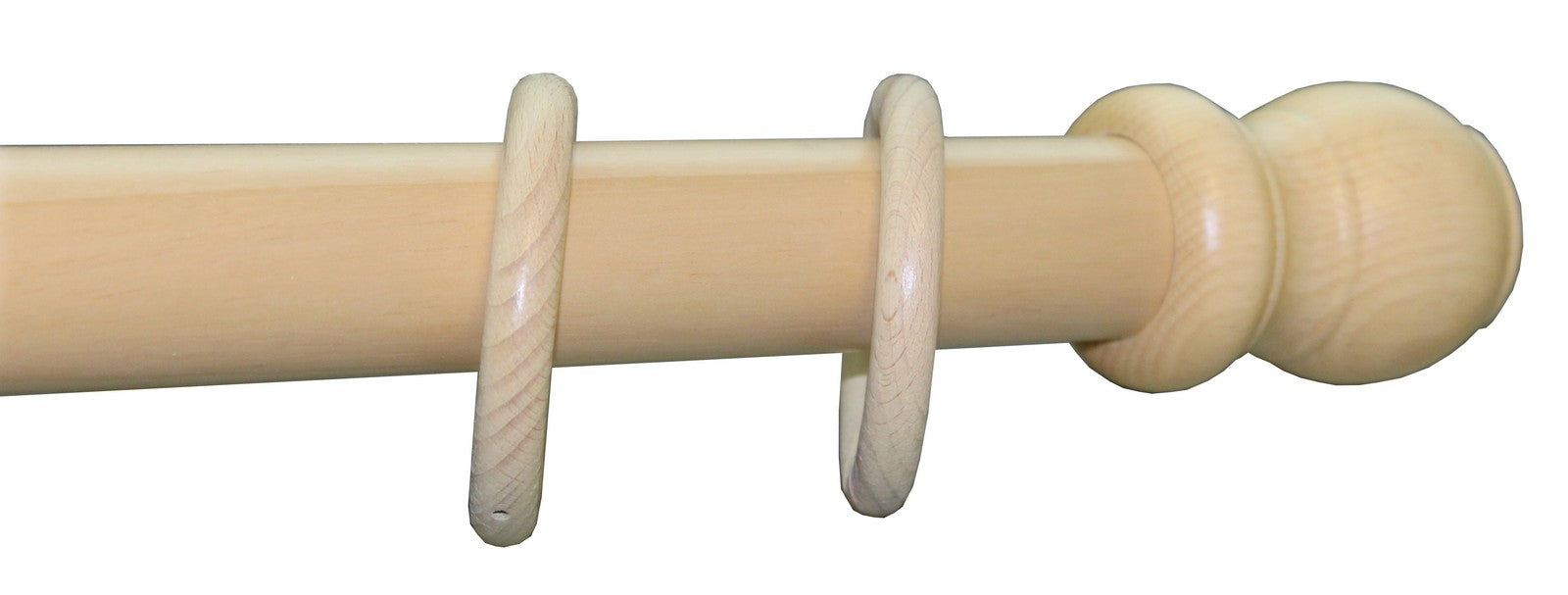 bastone a strappo d 35 mm naturale 180 cm senza supporti cod:ferx.18621