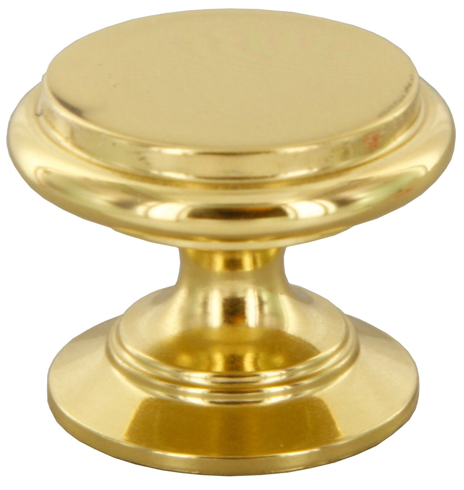 25pz cafim pomolo art.2174 oro lucido misura c diametro 17 mm cod:ferx.18855
