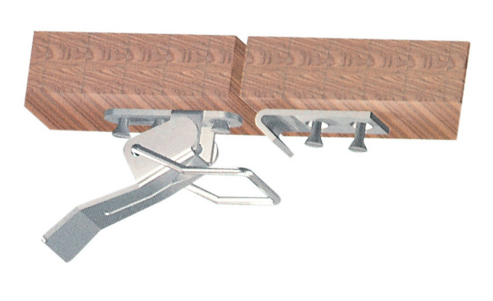 25pz chiusura a leva per tavoli mm.77 art. 8.244 finitura zincato bianco cod:ferx.1988