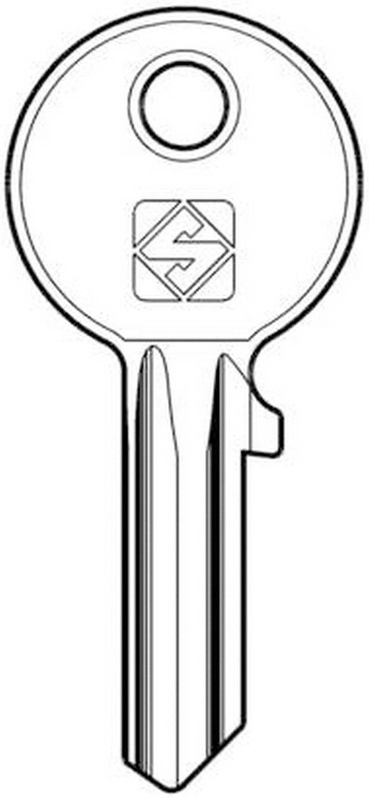 10pz chiavi silca art. cs6 gr.2 cod:ferx.20061