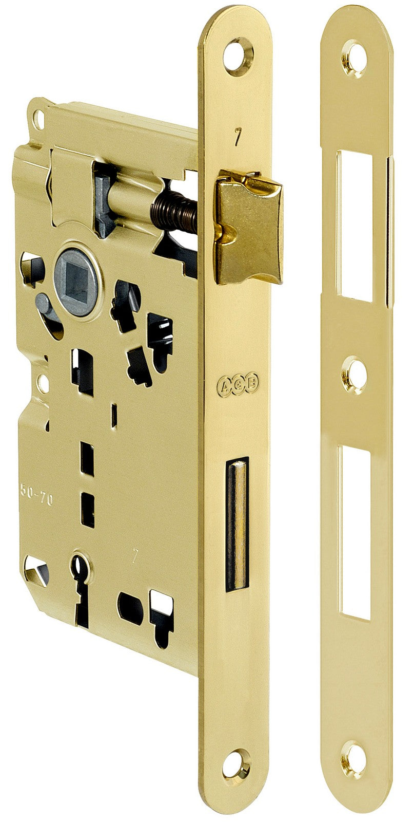 5pz patent ottonata agb quadro 8/70 mm.50 b.tondo cod:ferx.20316