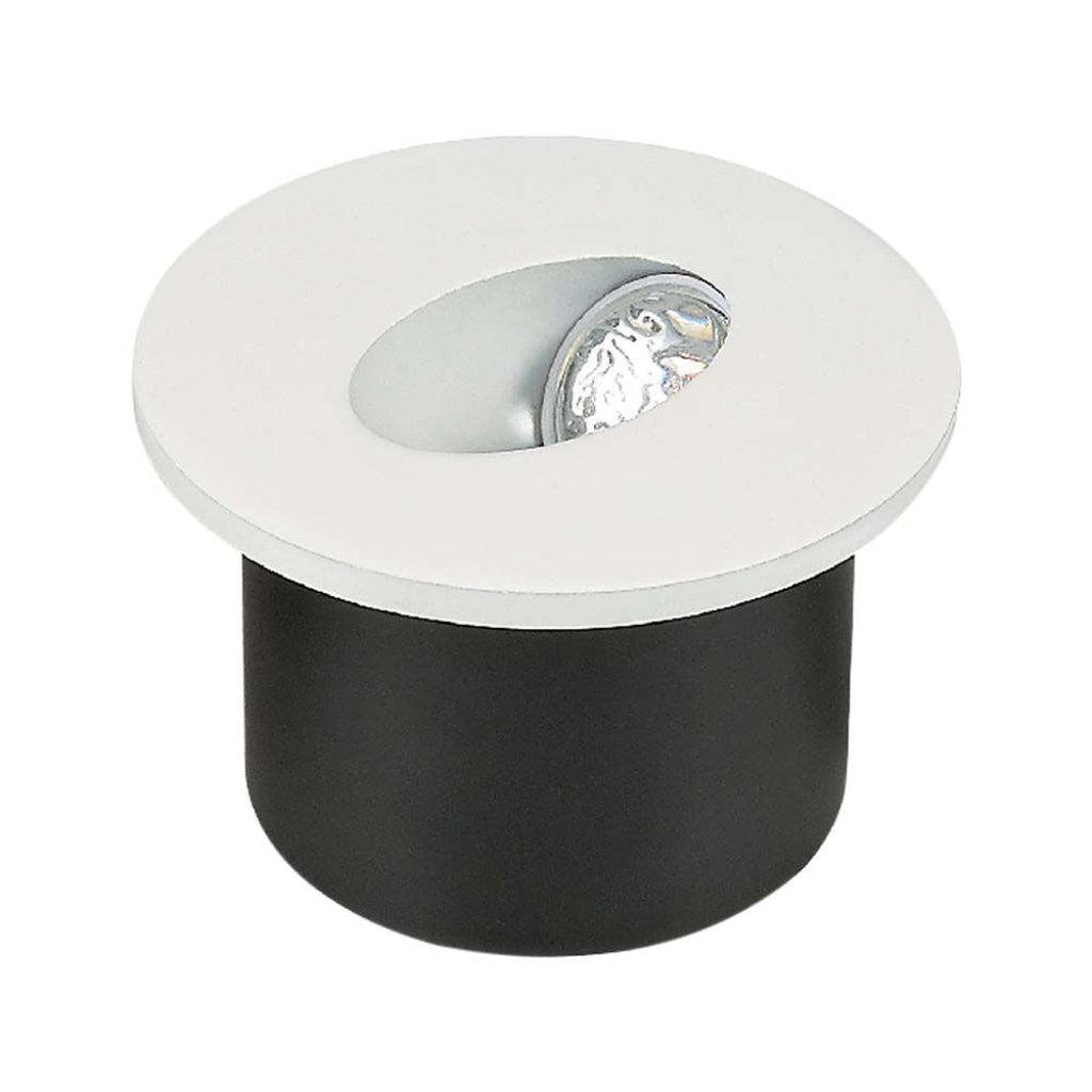 Faretti Segnapasso Led 3W da incasso per esterno Light Round 4000K