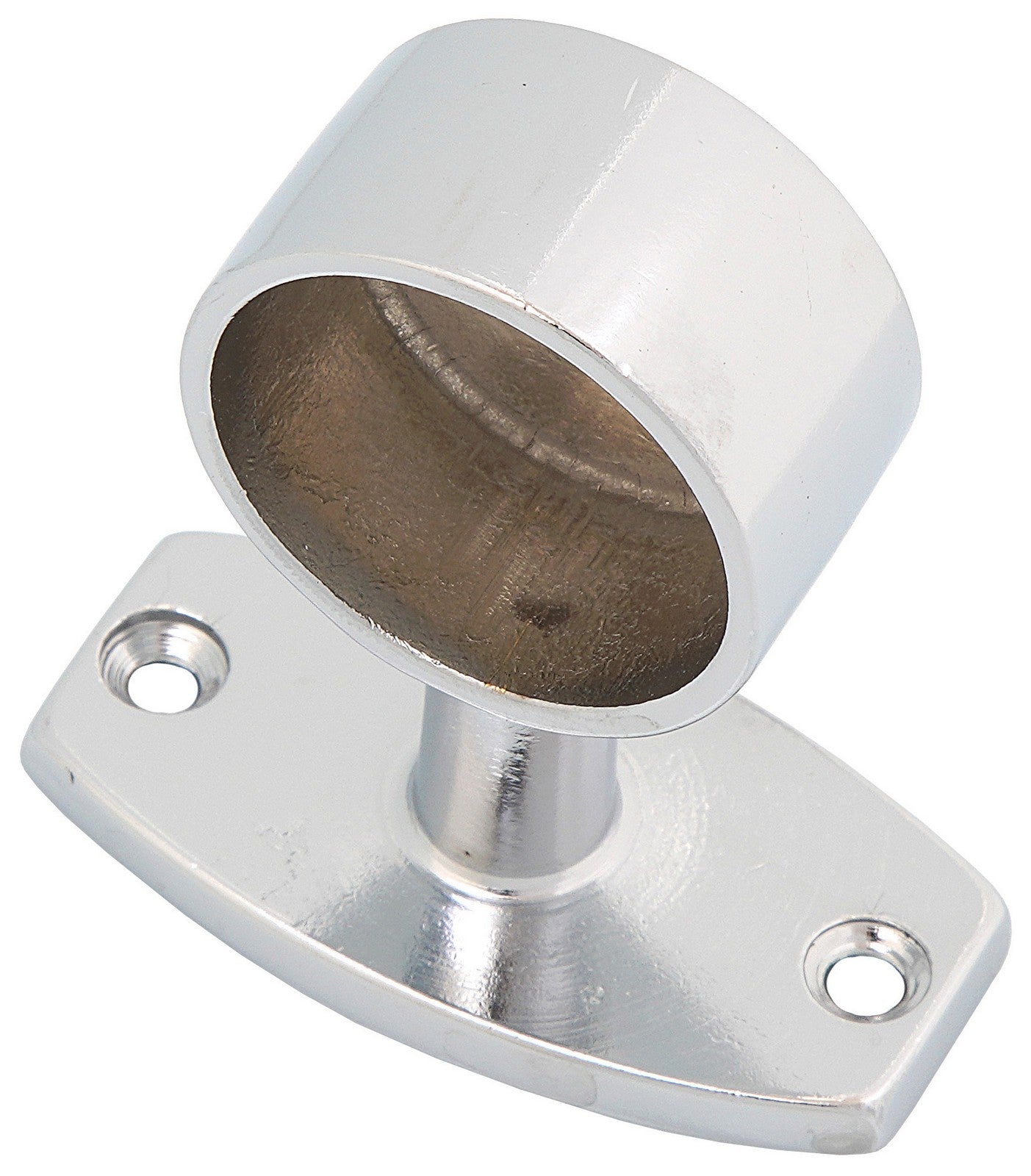 5pz finale in ottone cromato da avvitare x tubo mm.30 cod:ferx.2233