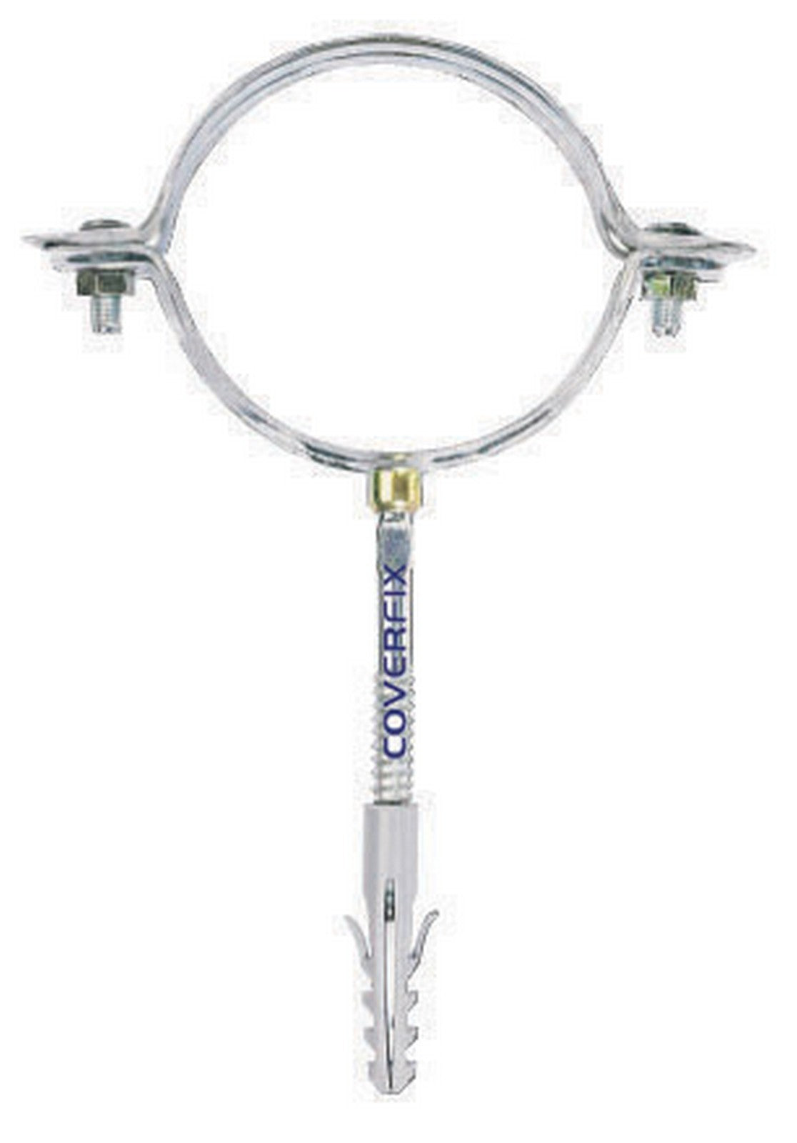 50pz collari x pluviali zincati tondi mm.160 cod:ferx.24519