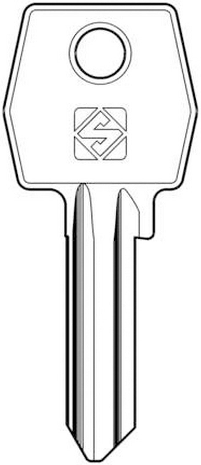 10pz chiavi silca art. agb1 olc gr.2 cod:ferx.25324