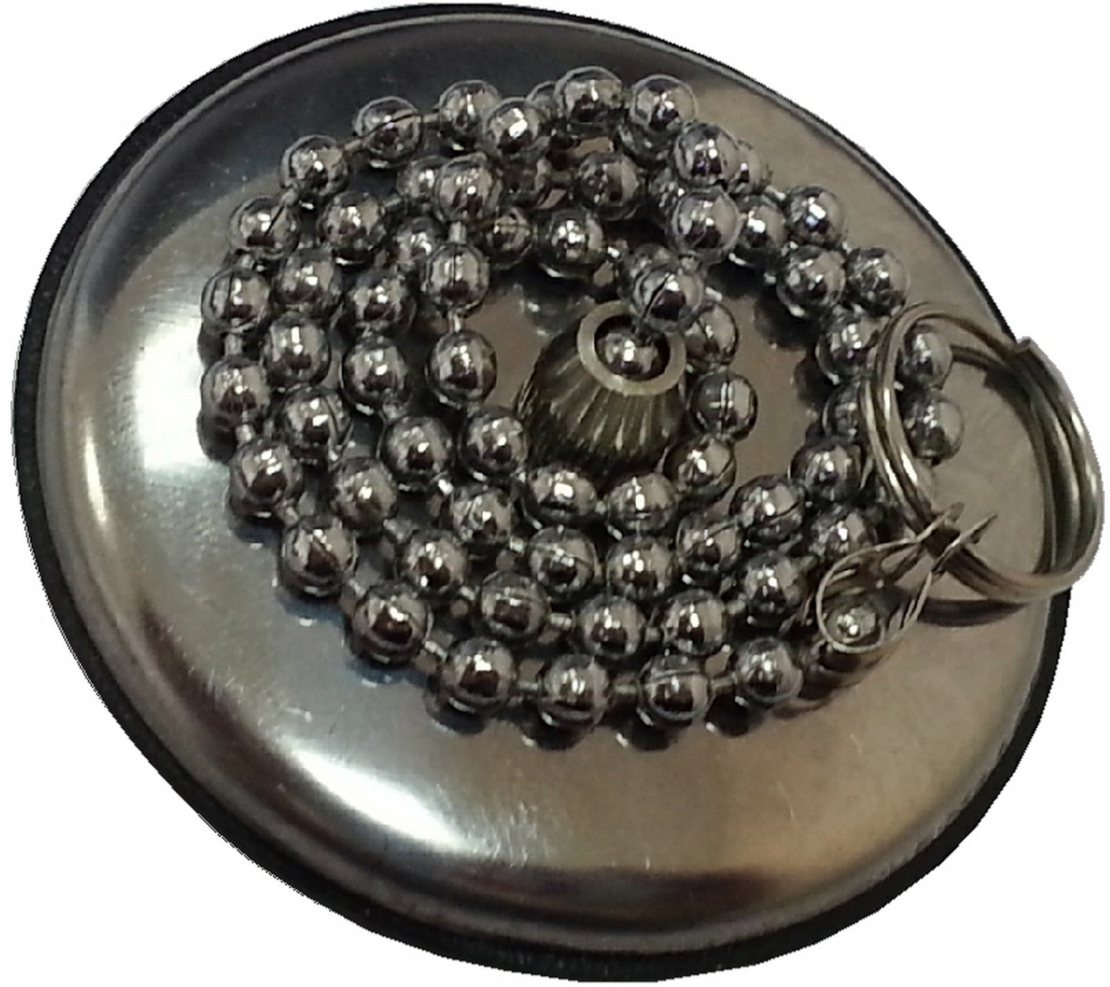 25pz tappo per sanitari con placca inox diametro 45,5mm cod:ferx.25734