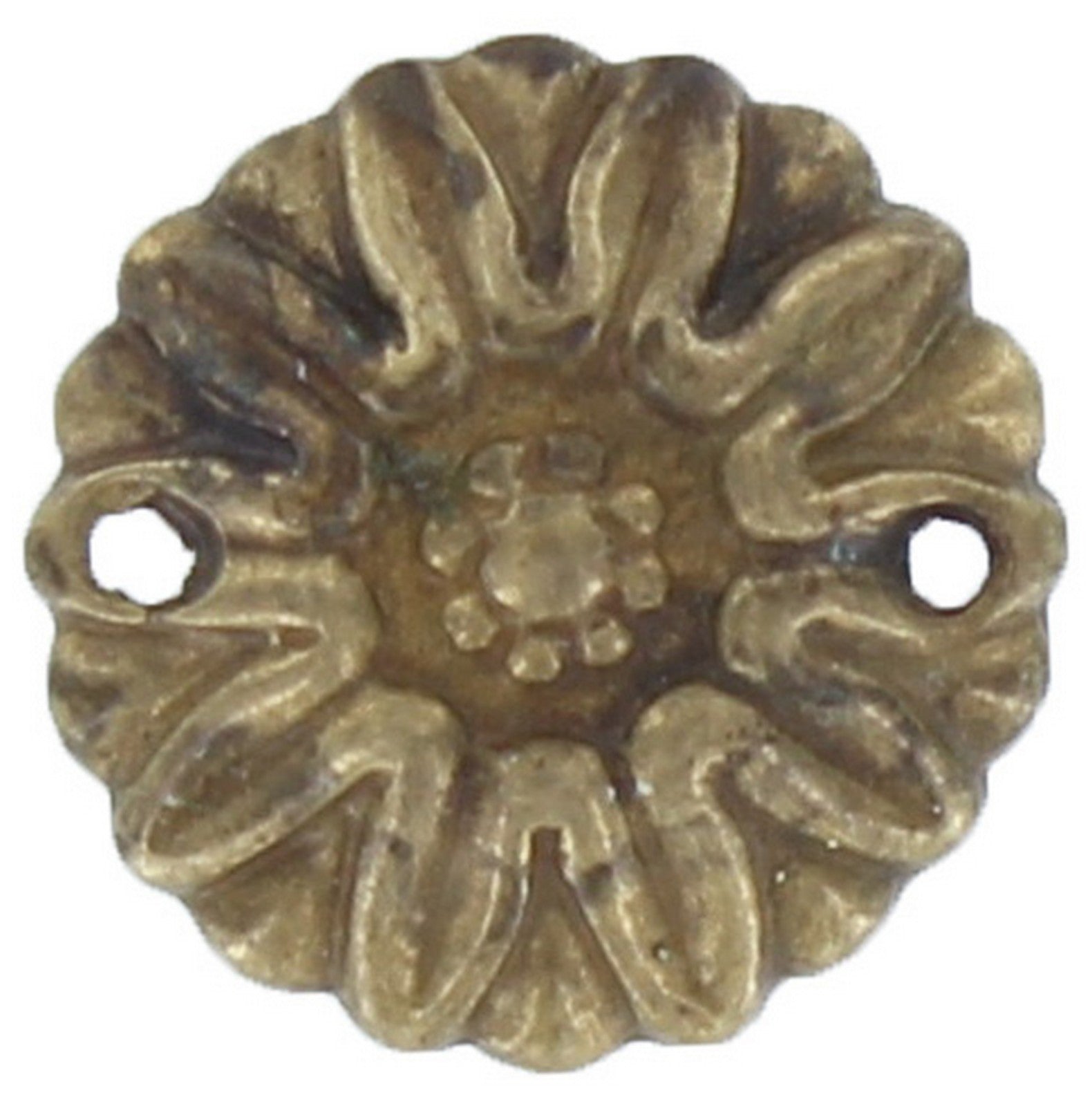 50pz borchia ottone art. 45230.023 ottone antico cod:ferx.26505