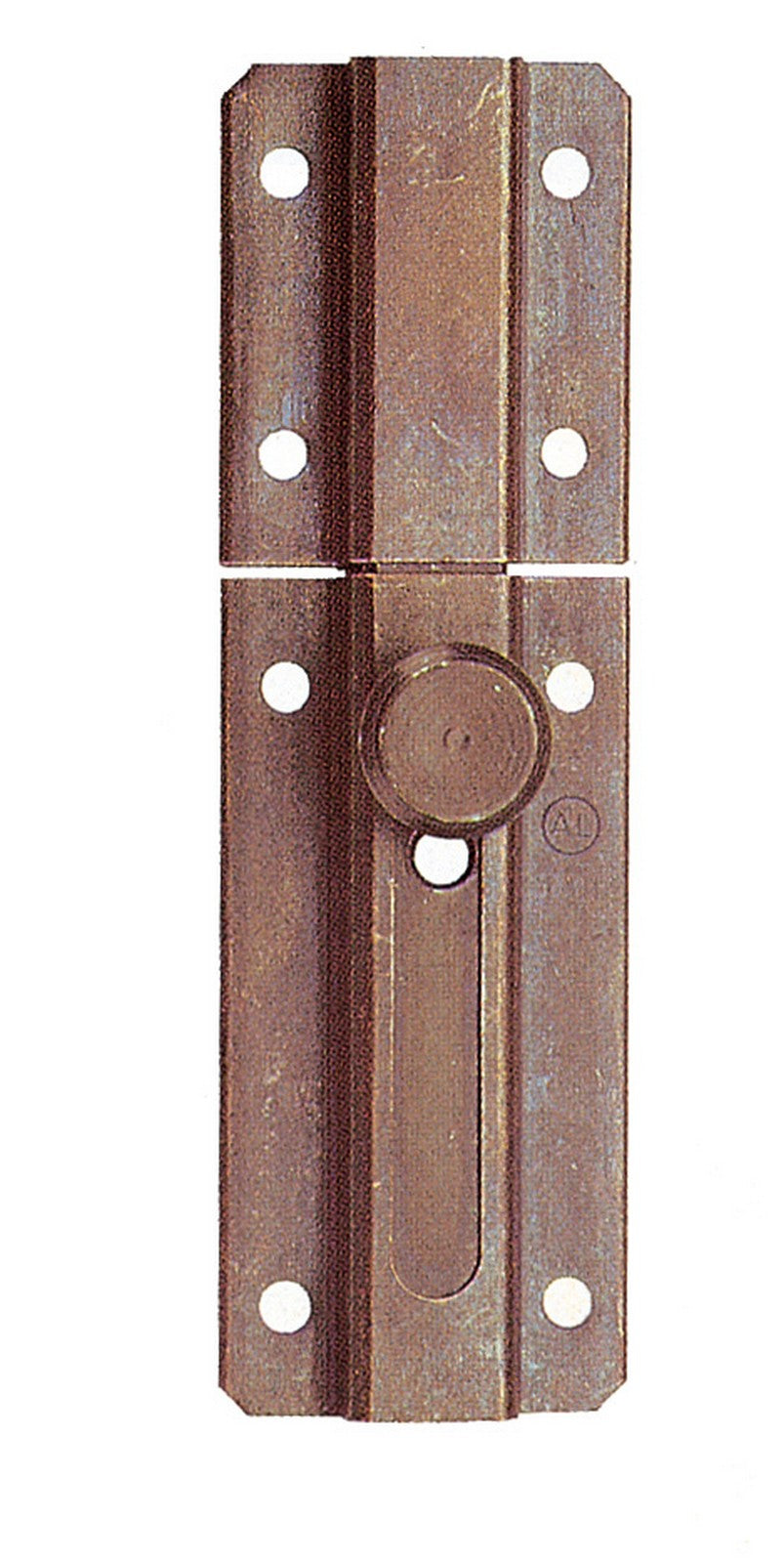 20pz catenacciolo orizzontale ferro bronzate mm. 120 cod:ferx.26686