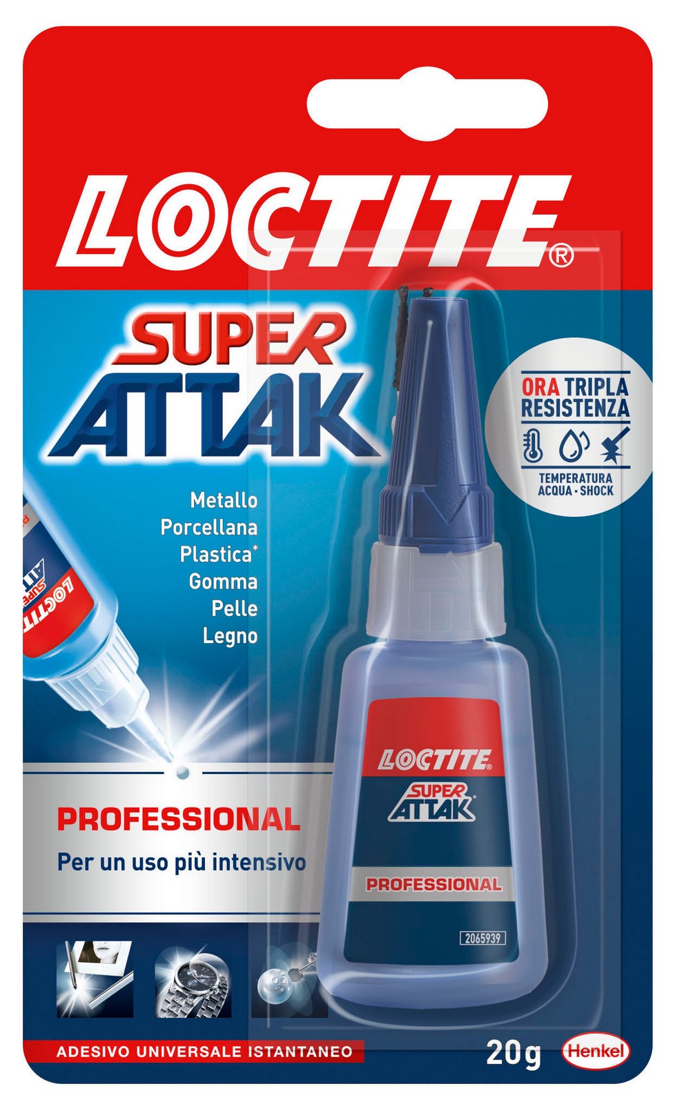 12pz adesivo attak gr.20 cod:ferx.29200