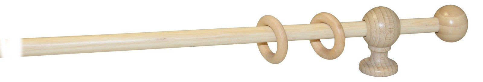 bastone a strappo d 23 mm natur. 140 cm con supporti cod:ferx.30316