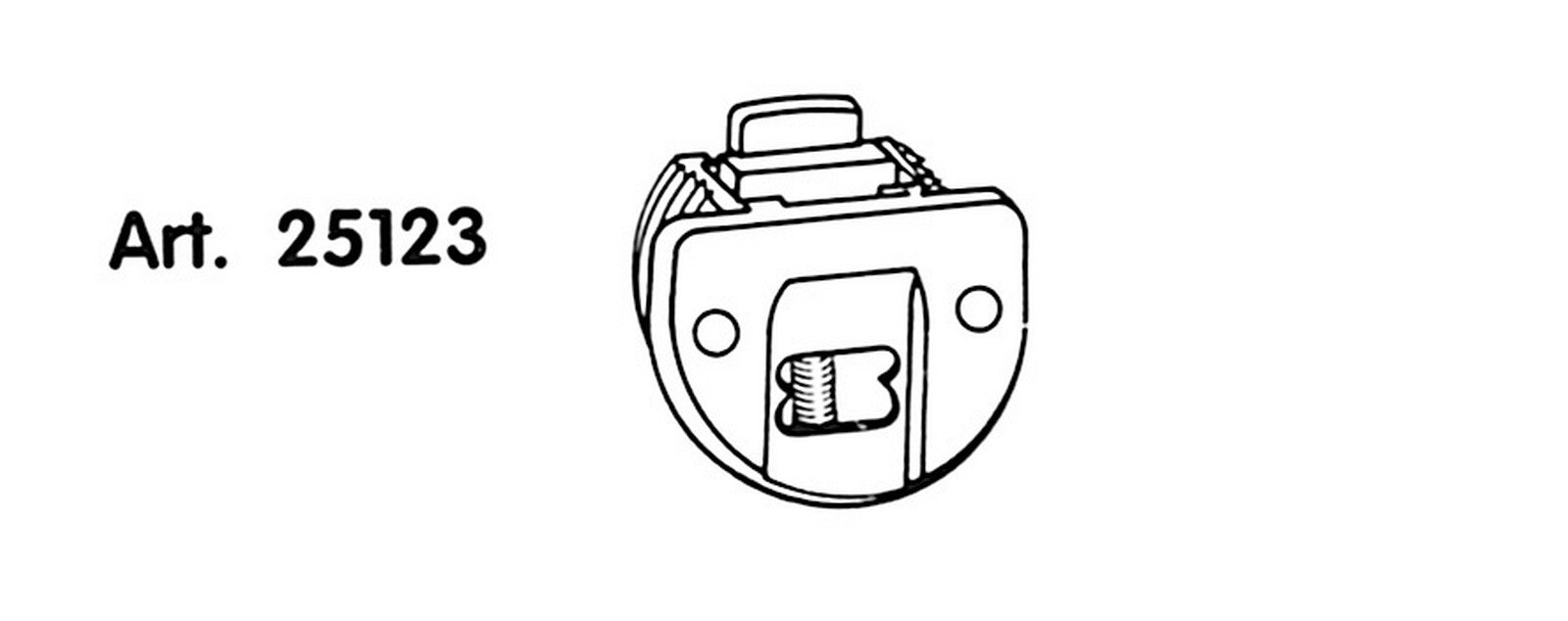 50pz catenaccio con molla art. c0039 (superiore) cod:ferx.31058