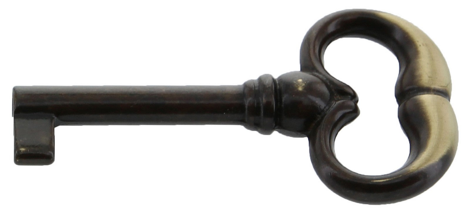 25pz chiave antichizzata art.33730 mm.35/62 bronzo sfumato cod:ferx.398