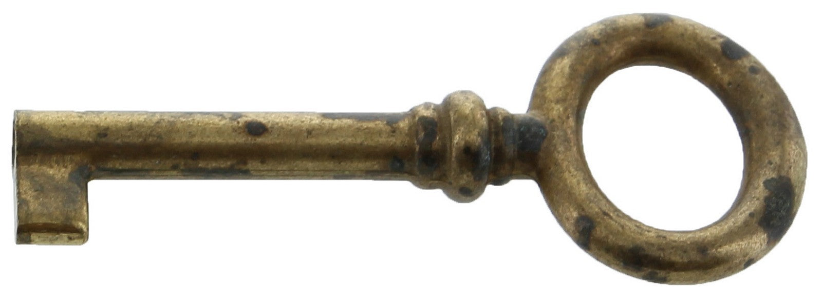 25pz chiave antichizzata art.33728 mm.29/69 ottone antico cod:ferx.402