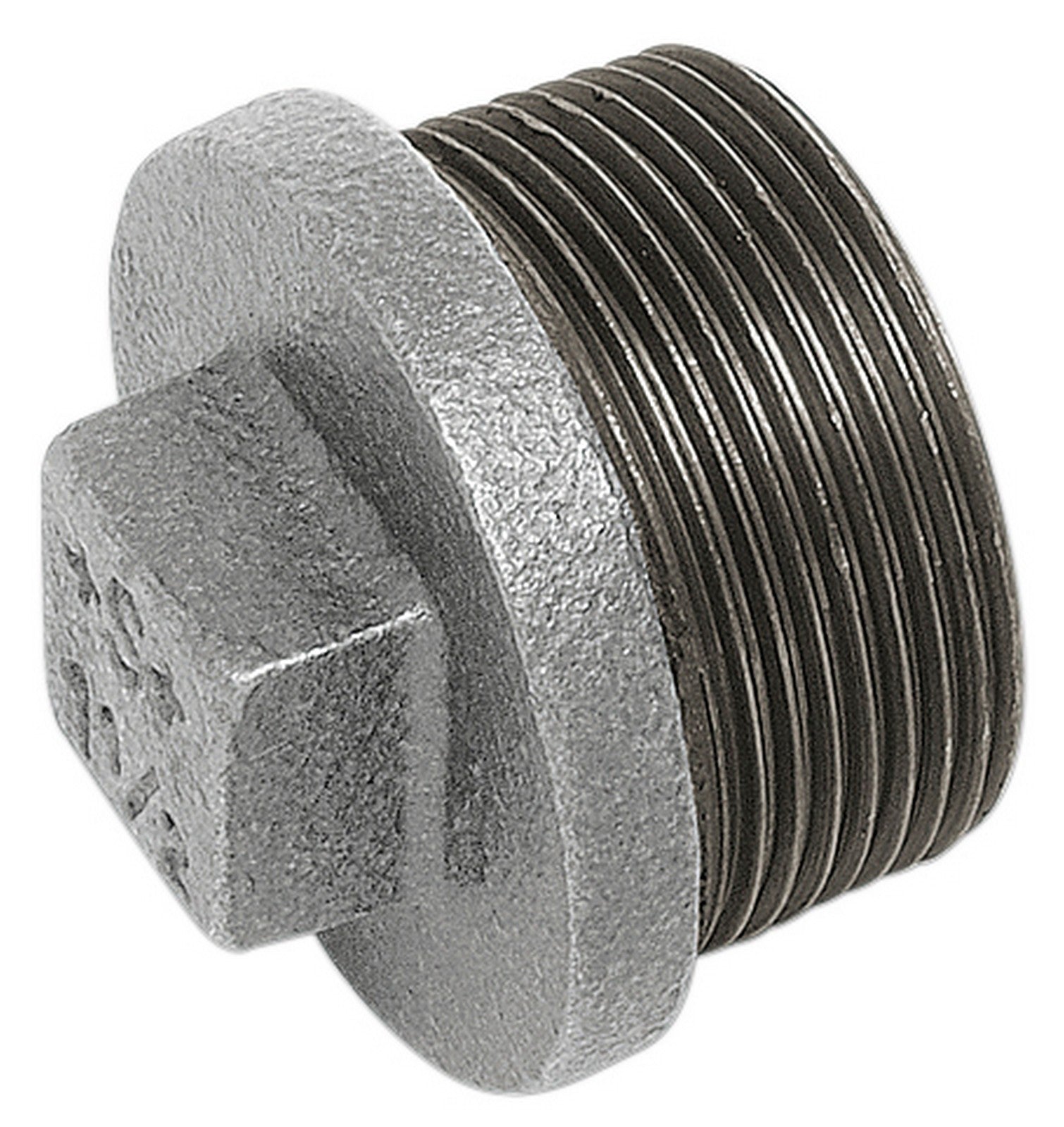 5pz tappo maschio ghisa zincata gr.2 figura 290 cod:ferx.4117