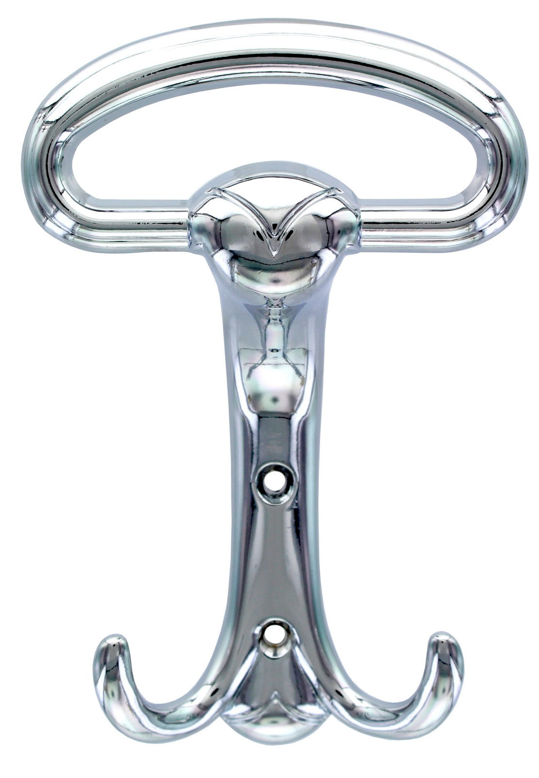 10pz appendiabiti art. wp99 mg 24207 cromo lucido cod:ferx.4344