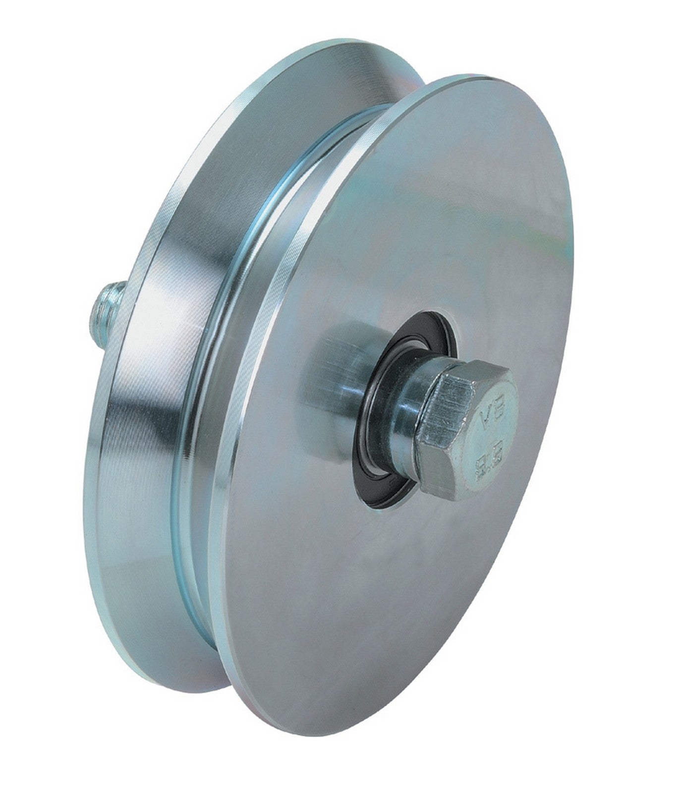 2pz ruote x cancello gola y con bullone 2 cuscinetti mm.160 cod:ferx.44562