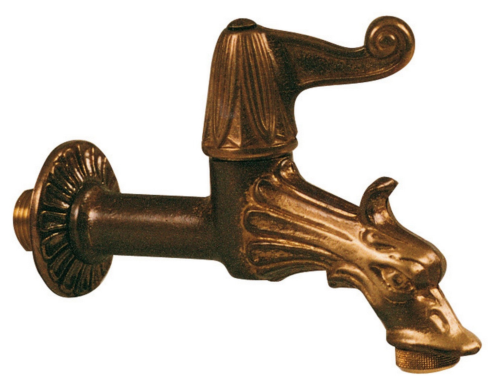 rubinetto artistico attacco 1/2m adattatore con portagomma cod:ferx.44835