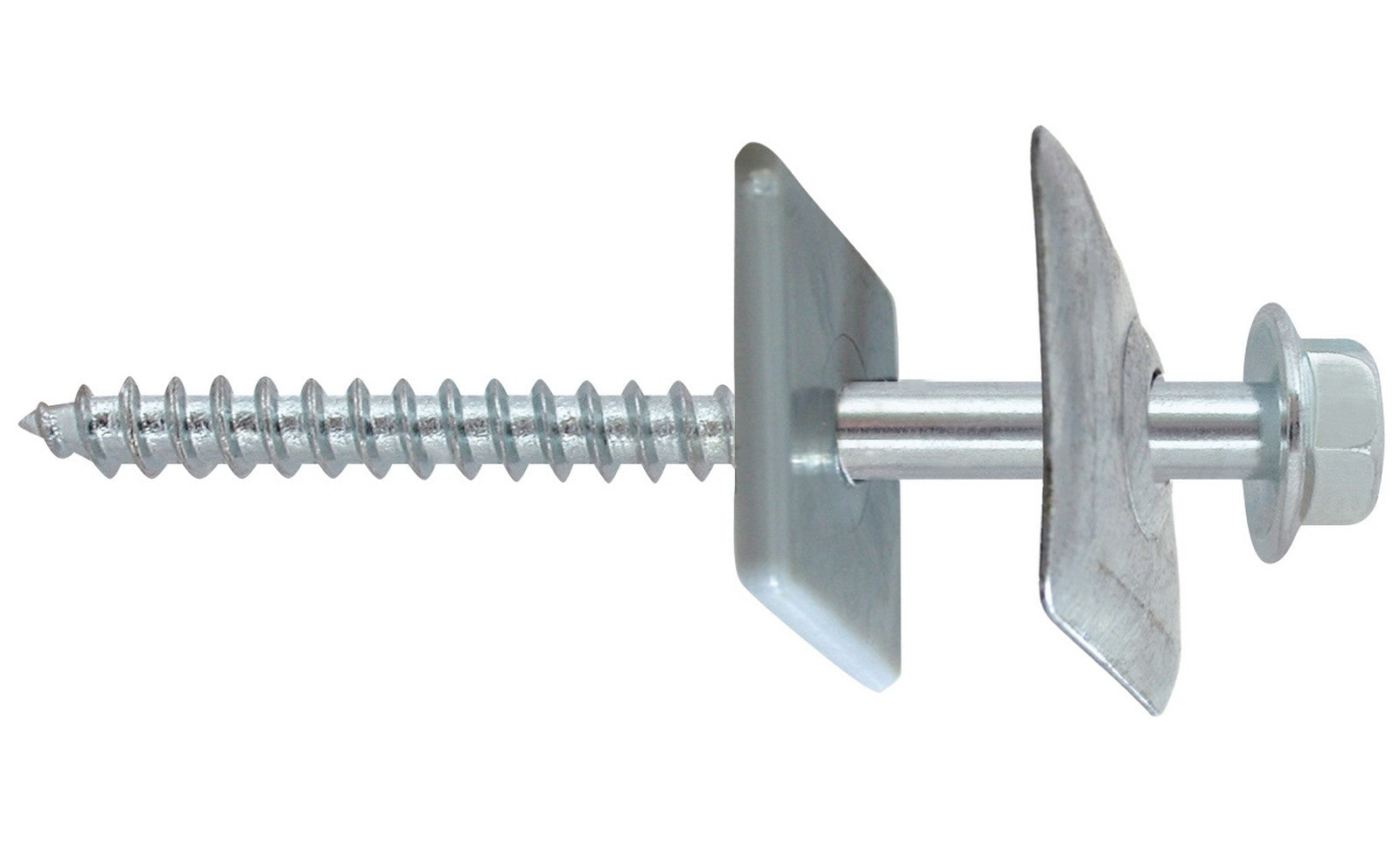 100pz tirafondi zincati completi di rondelle 6x90 cod:ferx.4497