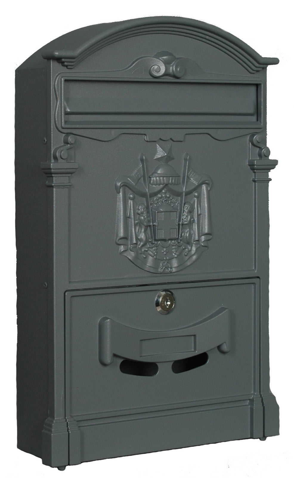 cassetta alluminio "regia posta" grigio ghisa cod:ferx.452