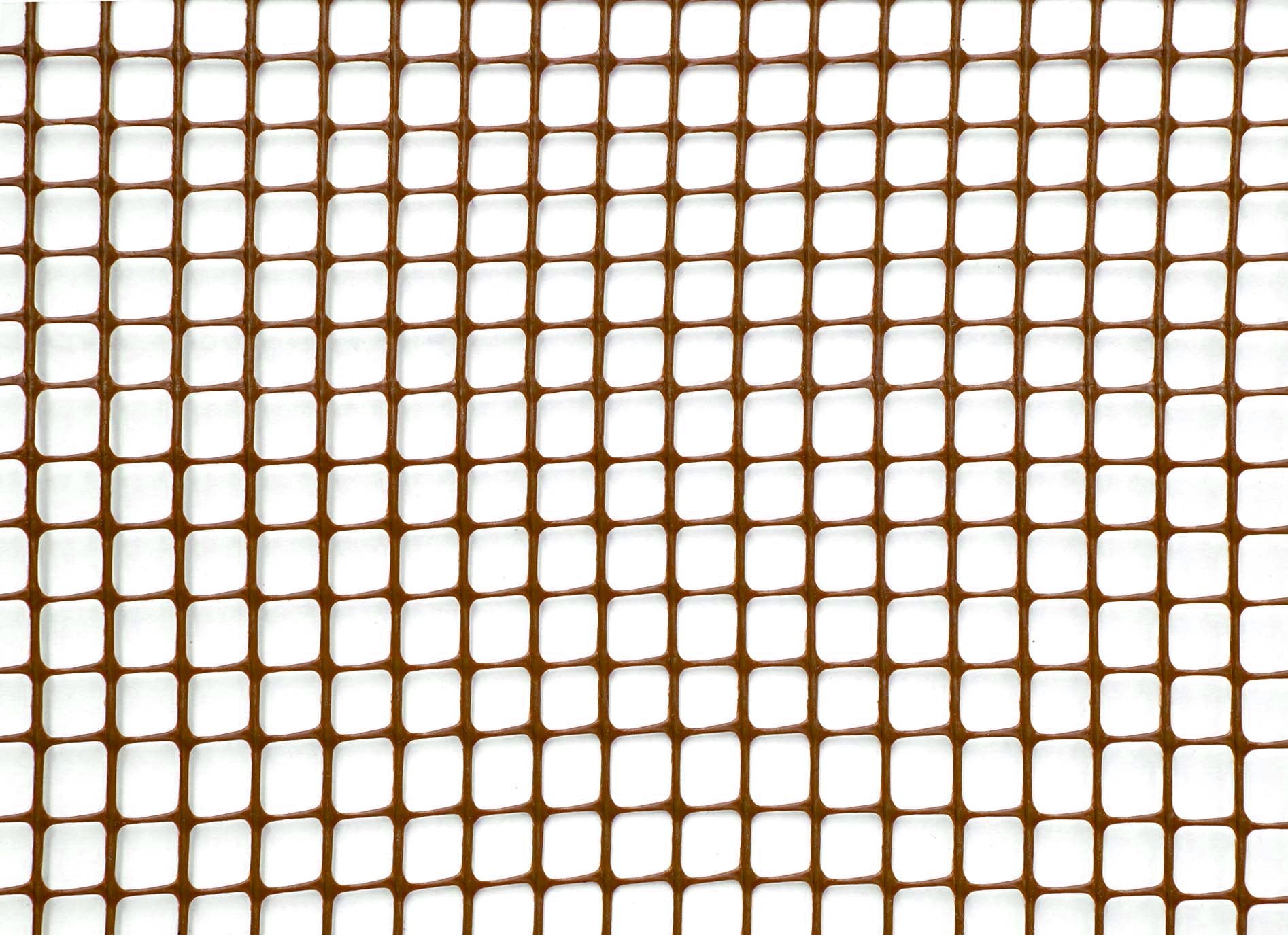 Rete Quadra da Giardino 10mm in Plastica 1x30m Rama Mirror Marrone