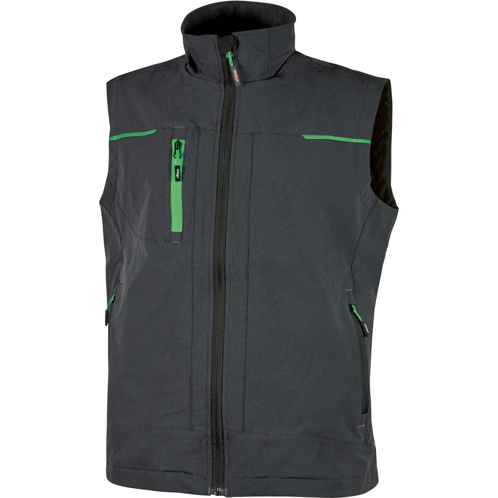 u-power gilet saturn grigio/verde tg.xxl cod:ferx.500130
