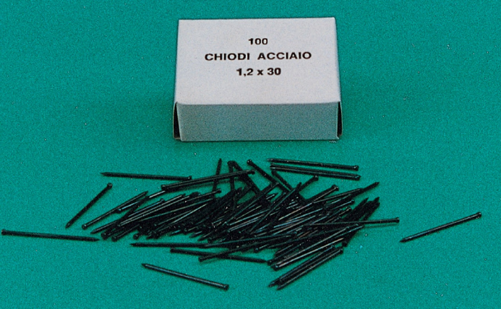 cf chiodini gruppini acciaio 7x25 mm scatola 100 pz cod:ferx.57196