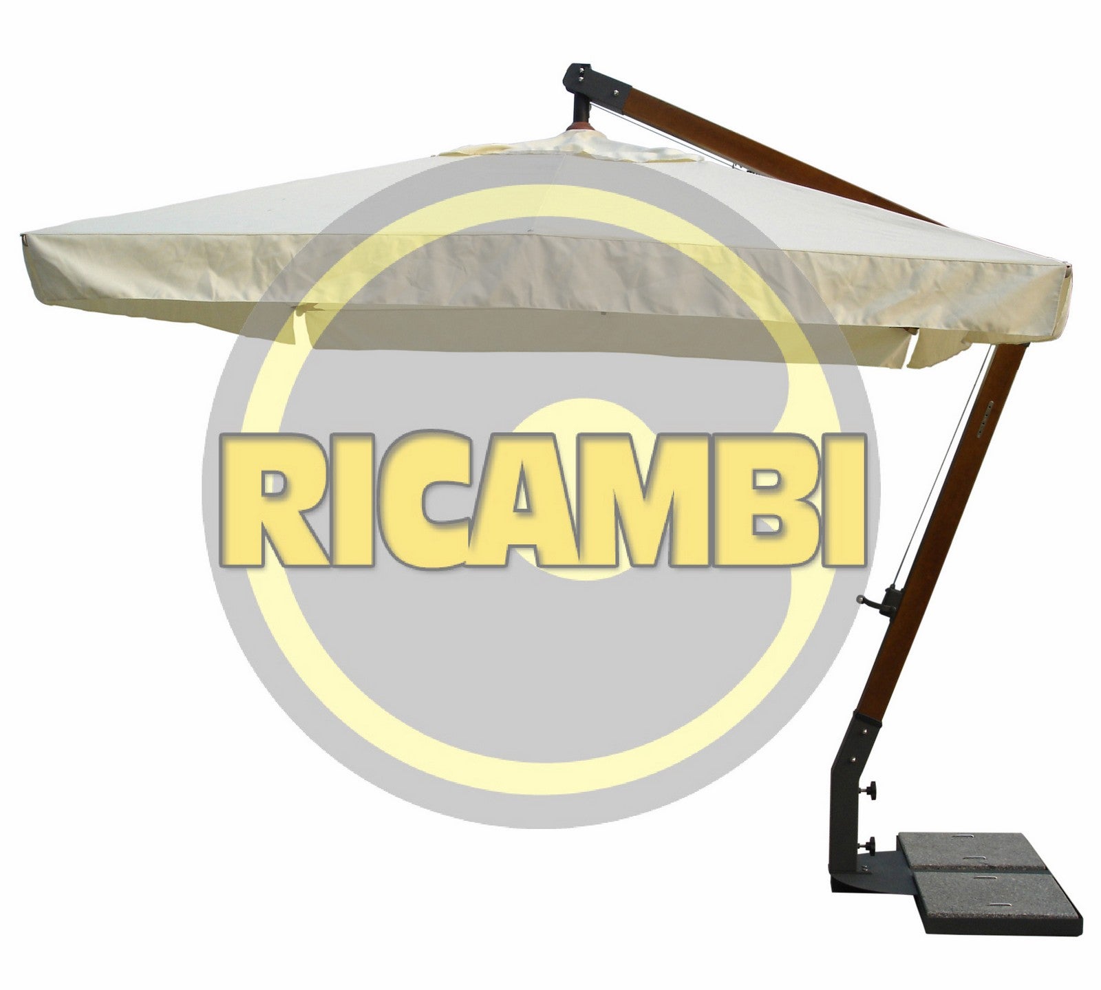 palo verticale cm.220 x ombrellone "maxima" cod:ferx.57346