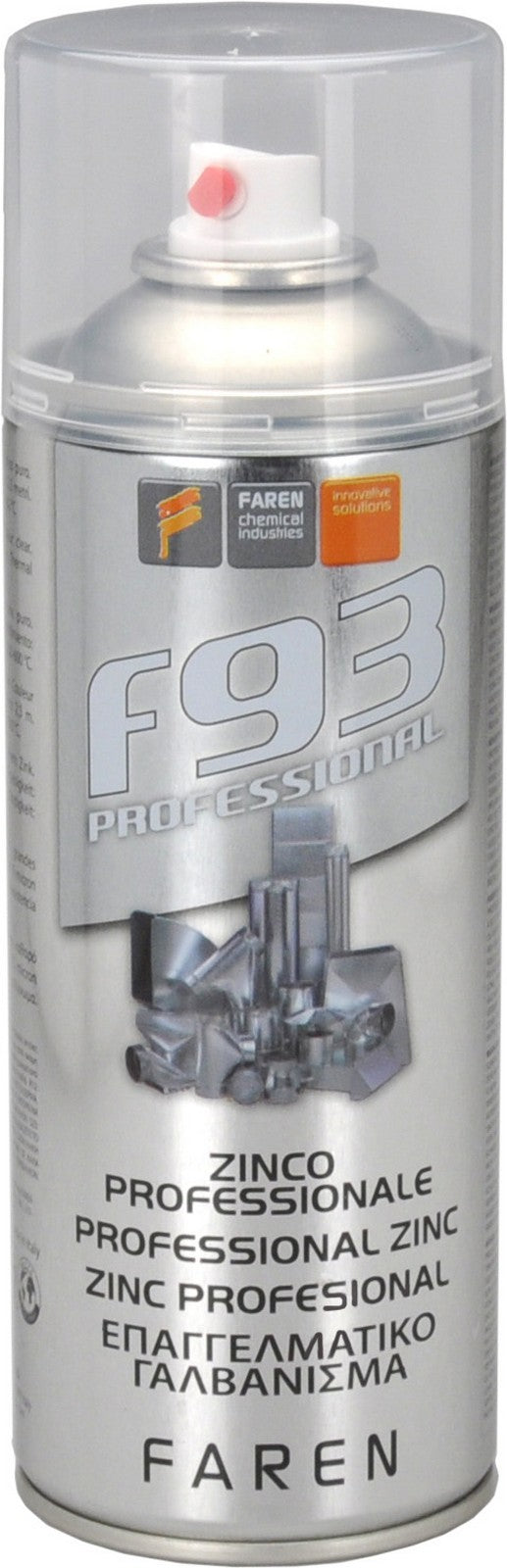 12pz spray zinco professionale 98% f 93 400 ml cod:ferx.58746
