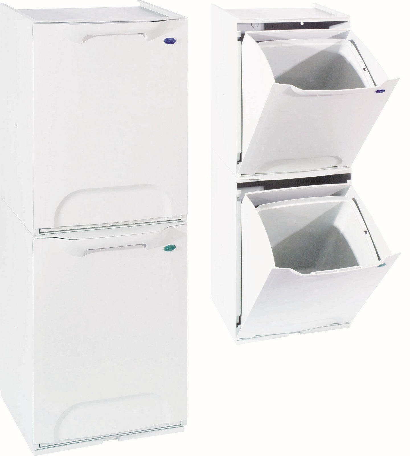 pattumera modulare con secchiello 20 l bianco cod:ferx.5989.stock