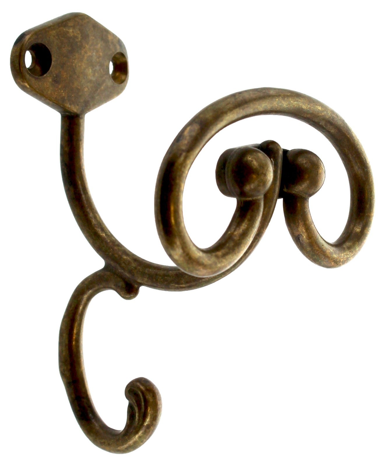 6blister blister appendiabiti anticato 43007 mm.106 ottone antico cod:ferx.60210