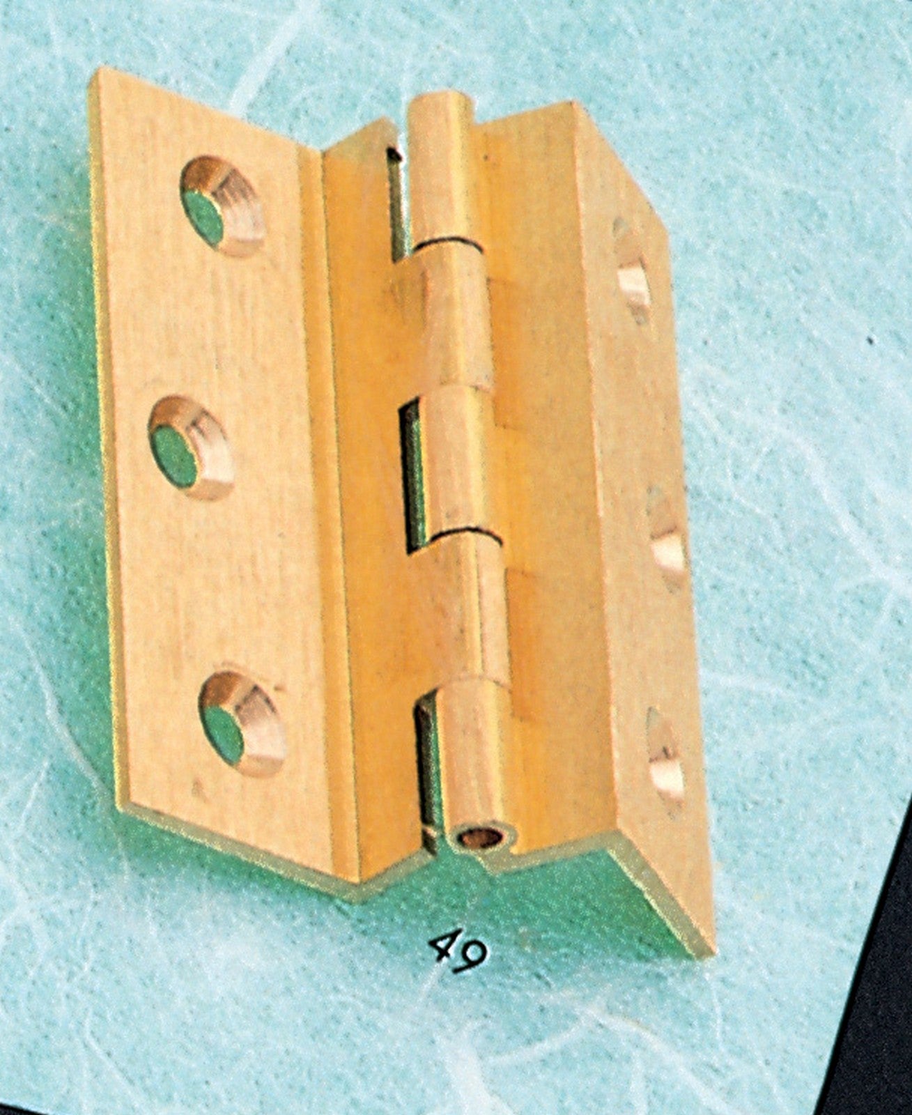 6blister blister cerniere fresate con collo oro satinato 60x50 (pz.2) cod:ferx.61032