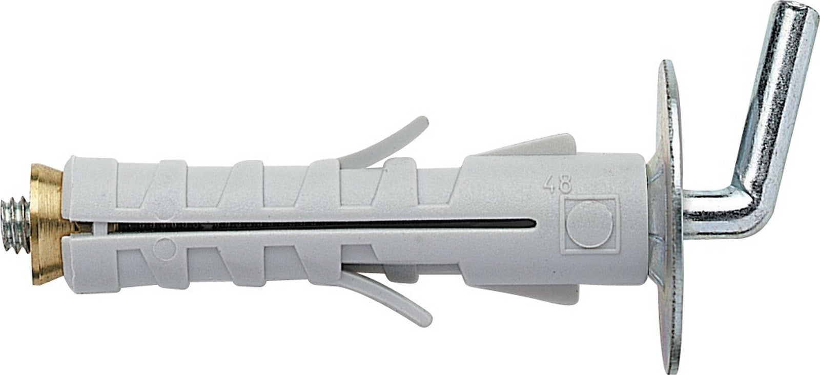 200pz elematic tasselli enp/gc9 gancio corto diametro 9 mm cod:ferx.6141