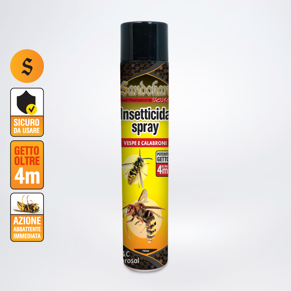 Vespicida Spray con getto 5 metri